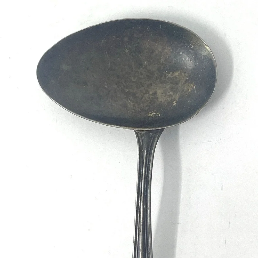 Webster Company Sterling Silver Ladle - Cream/Jelly Spoon - Art‎ Deco Style 4.5